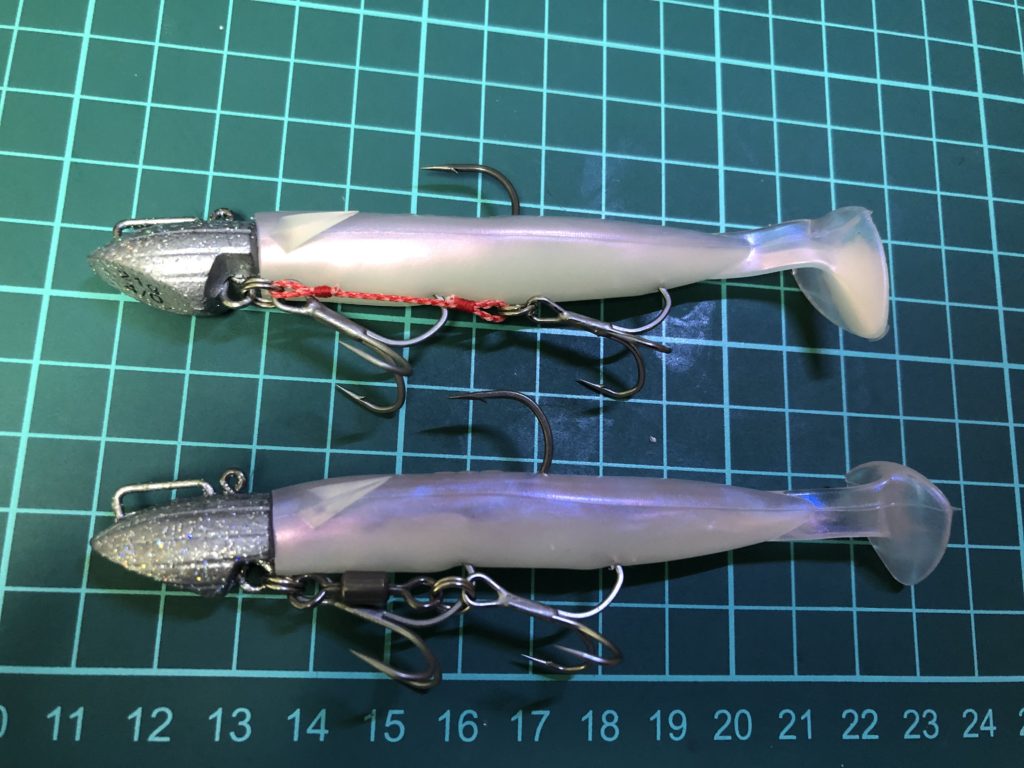 ヒラメのジグヘッド用アシストフックの自作方法と必要な道具を詳しく解説！  まるなか大衆鮮魚