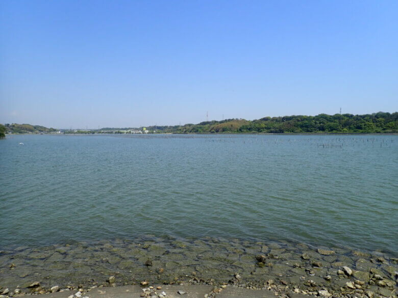 庄内湖　平松　釣り場