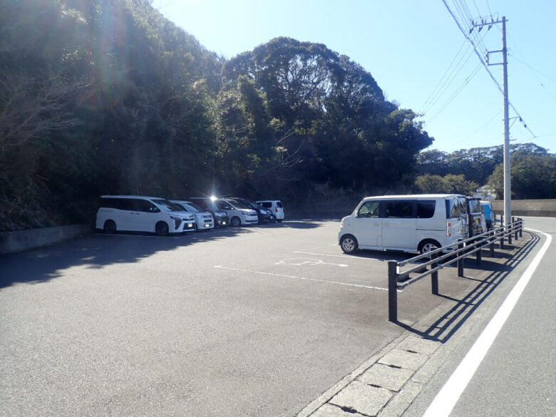大田子海岸　駐車場