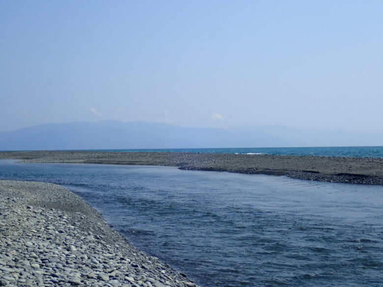 富士川河口　釣りポイント