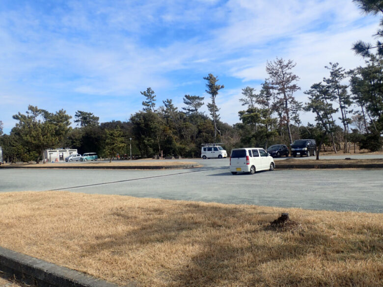 中田島海岸　駐車場