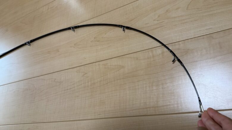 ドラッガーMX100MH　曲がり