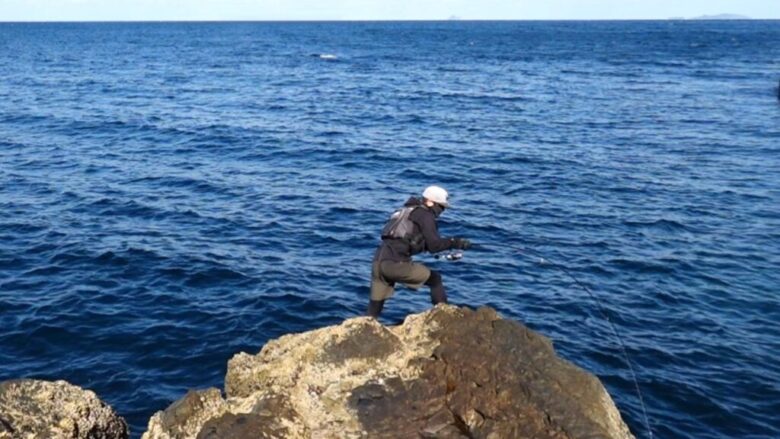 ドラッガーMX　ヒラマサ　ヒットシーン