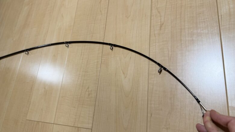 ブルースナイパー 穂先 曲がり