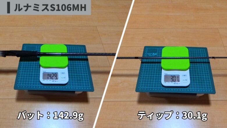 26ルナミス 重さ